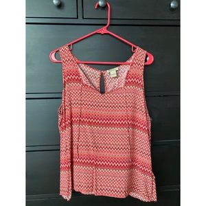 Lucky Brand Chevron Tank Top